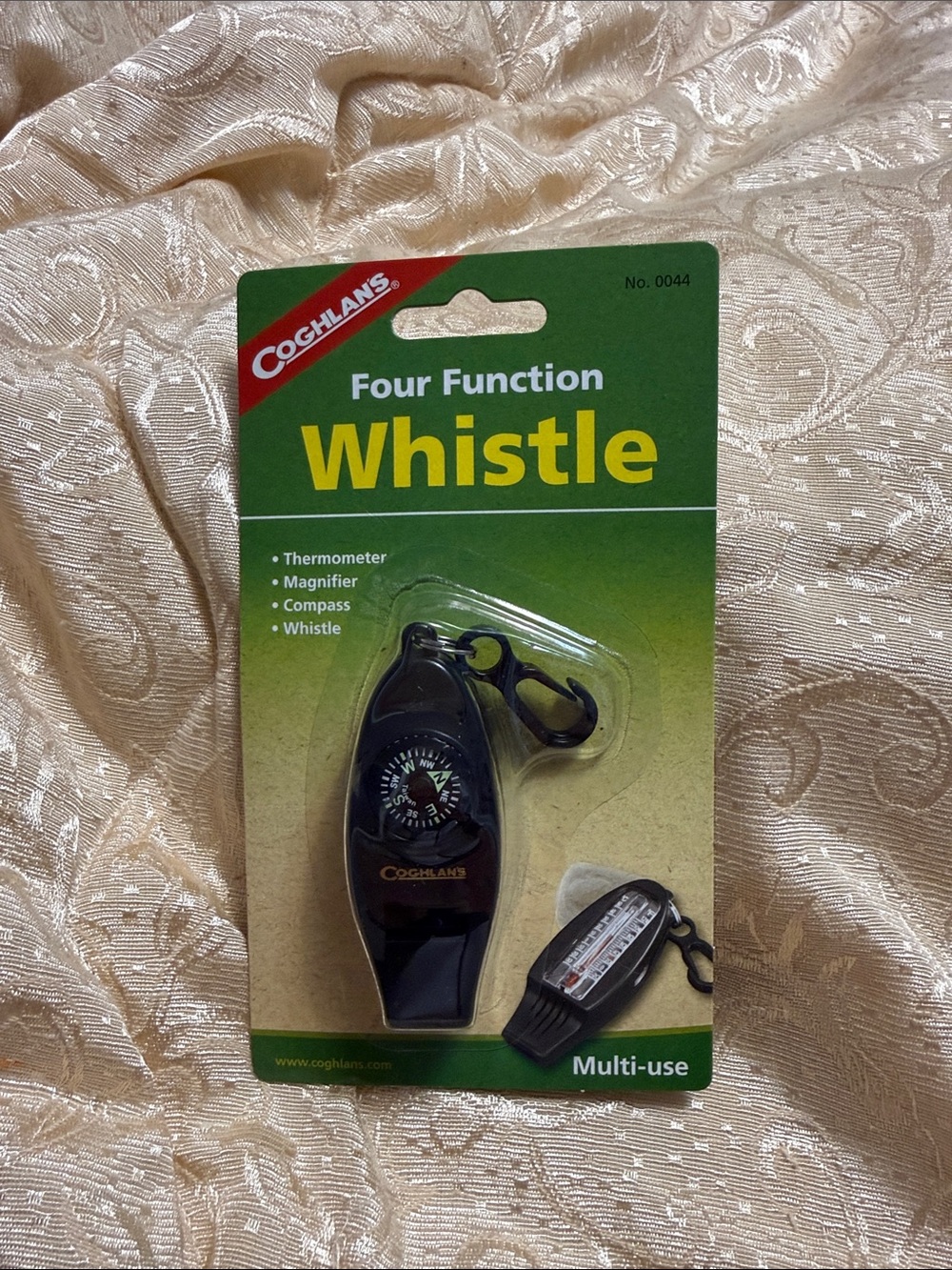 NWT Black Coghlan's Four Function Whistle